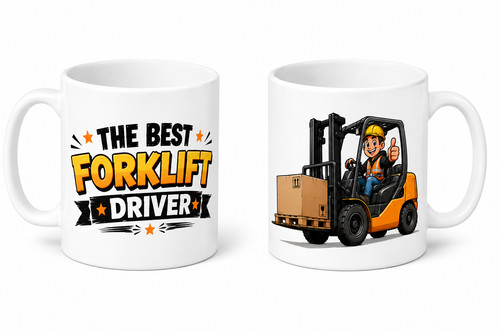 The best forklift driver mug - forklift,
