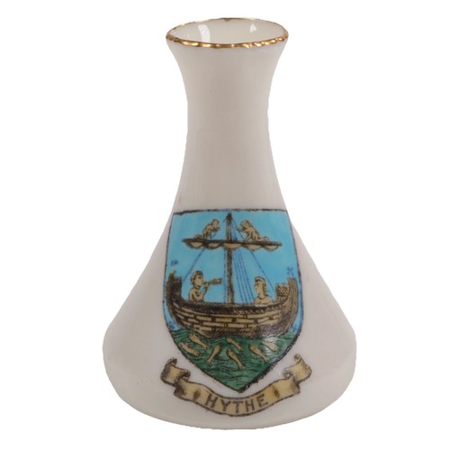 Goss crested china hythe - crested, wh