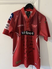 2014/15 Signed Scarlets Shirt
