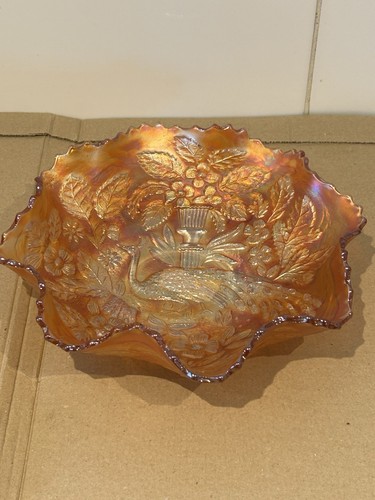 Carnival glass rare fenton - glass,