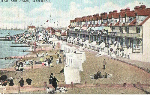 Vintage whitstable postcard - vintage,