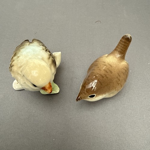 Pair ceramic birds - ,