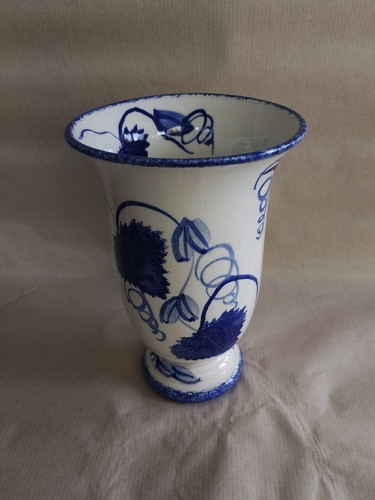 Poole pottery blue vine - poole, vase