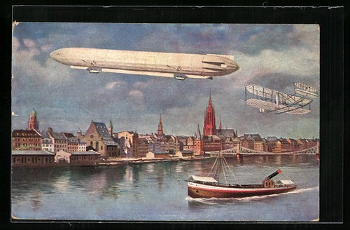Zeppelin ride across - , the