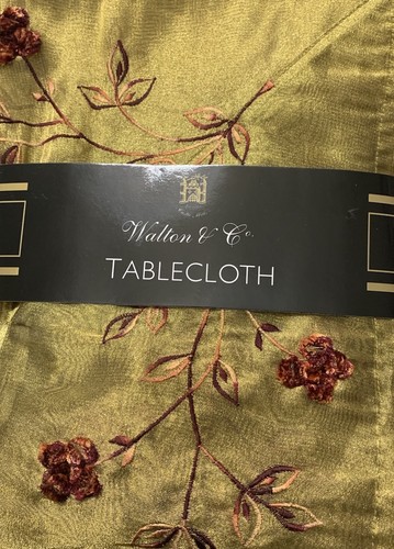 Walton tablecloth gold - walton,