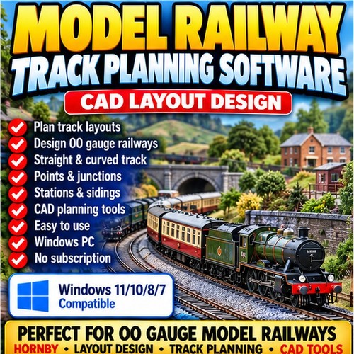 Train model design - model, railway