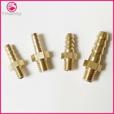 M4 M5 M6 M8 Metric to 3mm 4mm 5mm 6mm 8mm 10mm Brass Barb Hose Tail Connector