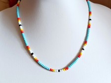 Native American Style Seed Bead Necklace/ choker Personalized gifts for her/ him
