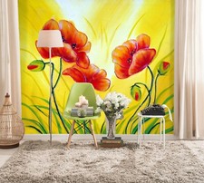 3D Red Flower R10756 Wallpaper