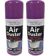 2 x Air Duster KeyBoard Cleaner Spray Car DashBoard Compressed Blower 200 ml UK