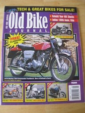 OLD BIKE JOURNAL MAGAZINE JAN 1998 REBUILD MX SHOCKS INDIAN 100TH ANNIV RIDE
