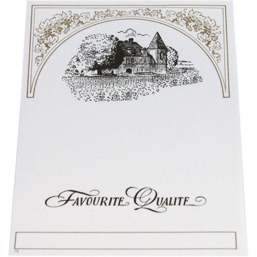 Wine labels vineyard - no,