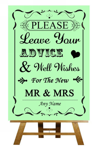 Green guest book wish - book, tree