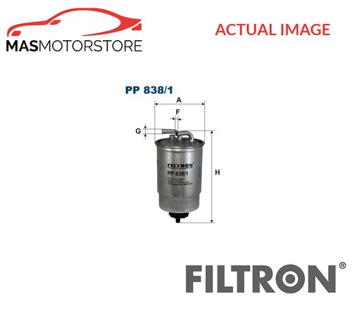 Engine fuel filter - engine, filtron