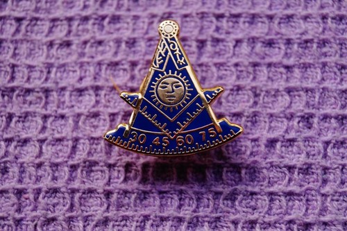 Nice masonic pin - masonic, badge
