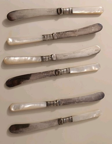 Antique mother pearl - mother, epns