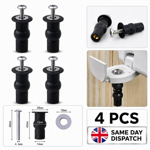 Pack toilet seat - toilet, screws