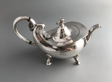 Victorian Silver Teapot Horace