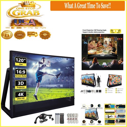 Inflatable projector screen - projector,