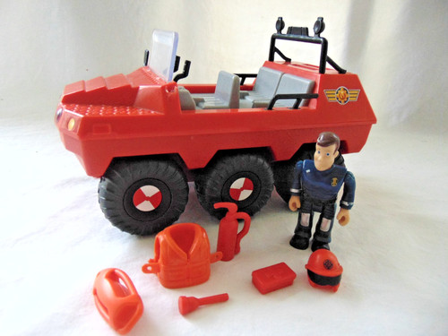 Fireman sam posable figure - sam,