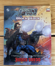 Judge Dredd RPG Rookie's Guide to Block Wars D20