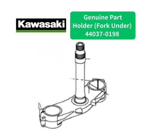 Genuine kawasaki holder fork - holder,