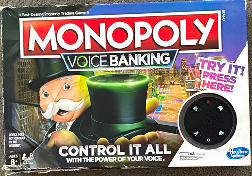 Hasbro gaming monopoly voice - gaming,