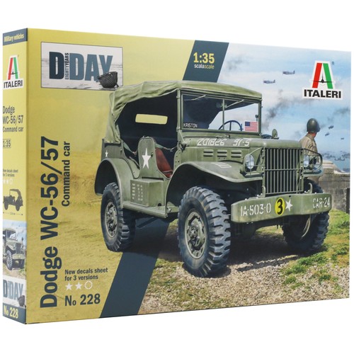 Italeri dodge 56 57 - dodge, wc-56/57