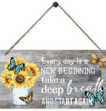 Wooden Wall Art Motivational &