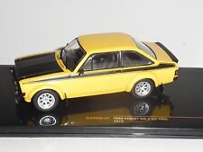 IXO / CORGI. CLC450N. FORD ESCORT MK2. RS 1800. IN YELLOW WITH MATT BLACK PARTS