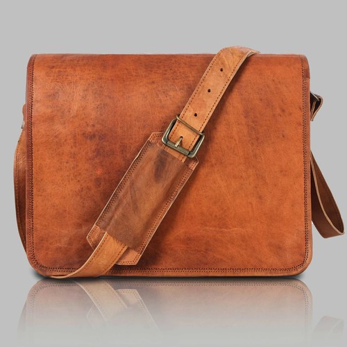 Bag goat leather men vintage - goat,