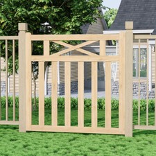 Wooden garden gate - wooden,