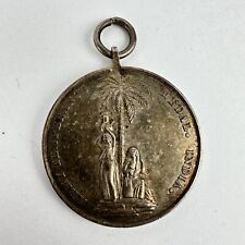 Antique Army Temperance Association 1897 Medal India 3.9cm X 3.4cm