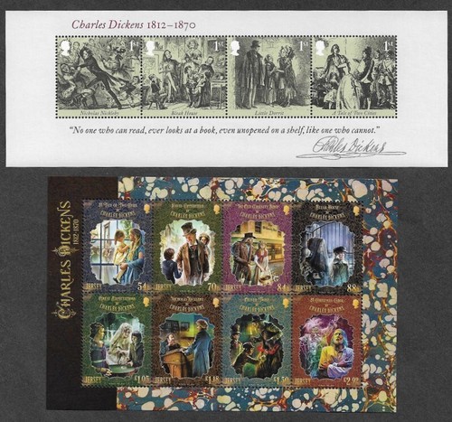 Charles dickens stamps - dickens,