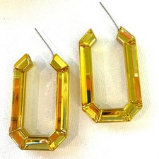 SWAROVSKI Lucent Hoop Earrings