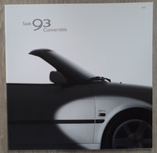 Saab 93 Convertible Brochure 2003 - 9-3  SE  Aero  2.0 Turbo