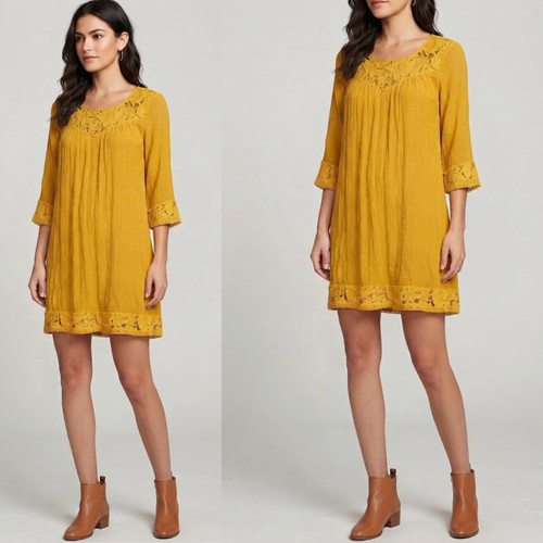 Indigo rose women - women's, mustard