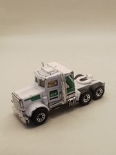 MATCHBOX CONVOY ACE PETERBILT 1981 ENGLAND WHITE & GREEN TRACTOR UNIT 62