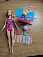 Malibu Barbie Dreamhouse Adventures Swim & Dive Doll With Accessories