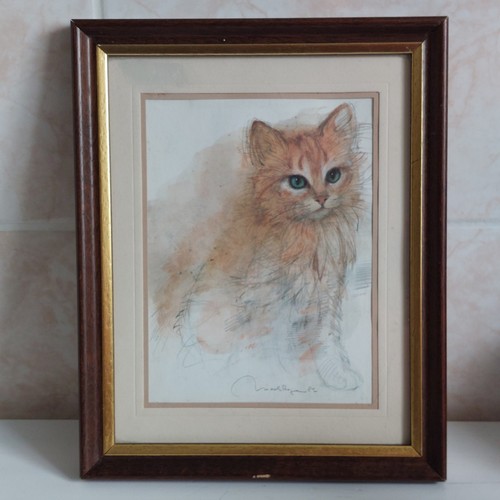 Vintage mads stage - vintage, kitten