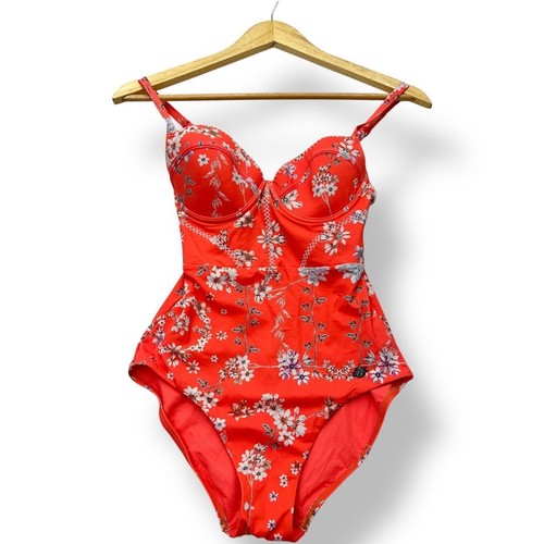 Sunseeker floral print orange - floral,