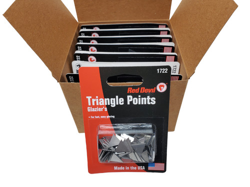 Red devil glazier s triangle - red,