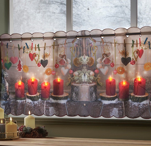 Led candles christmas voile - led,