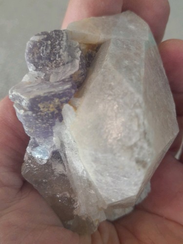 Purple lepidolite mica - purple,
