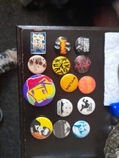 mixed Punk vintage Pin Badges
