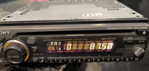 Vintage sony cdx c4850r car - sony,