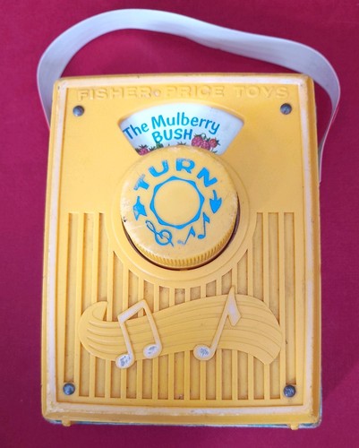 Vintage fisher price music box - vintage,