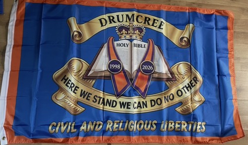 Drumcree flag bran new - flag, x