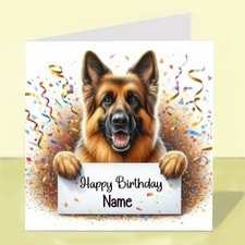 Personalised German Shepherd