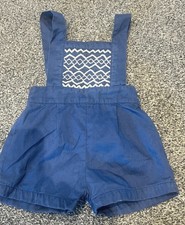 Baby Boys Short Dungarees 6